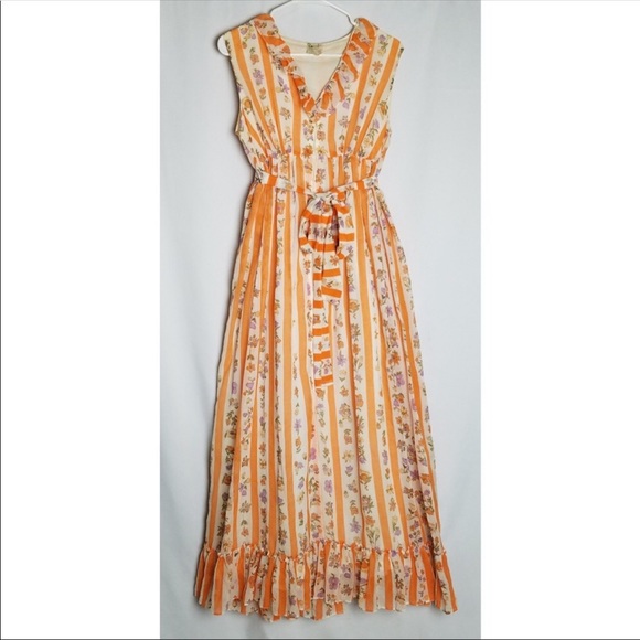 barsarobe Dresses & Skirts - Vintage 1950’s ruffled dress